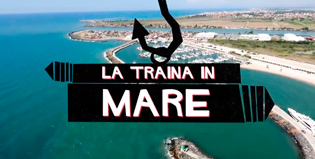 La traina in mare